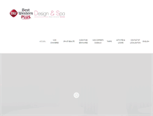 Tablet Screenshot of designspa-arcachon.com